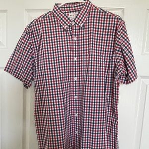 Plaid Old Navy Short Sleeve Button Down